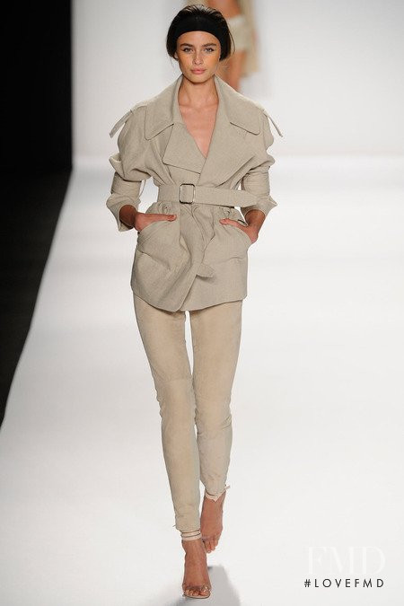 Taylor Hill featured in  the Kaufmanfranco fashion show for Spring/Summer 2014