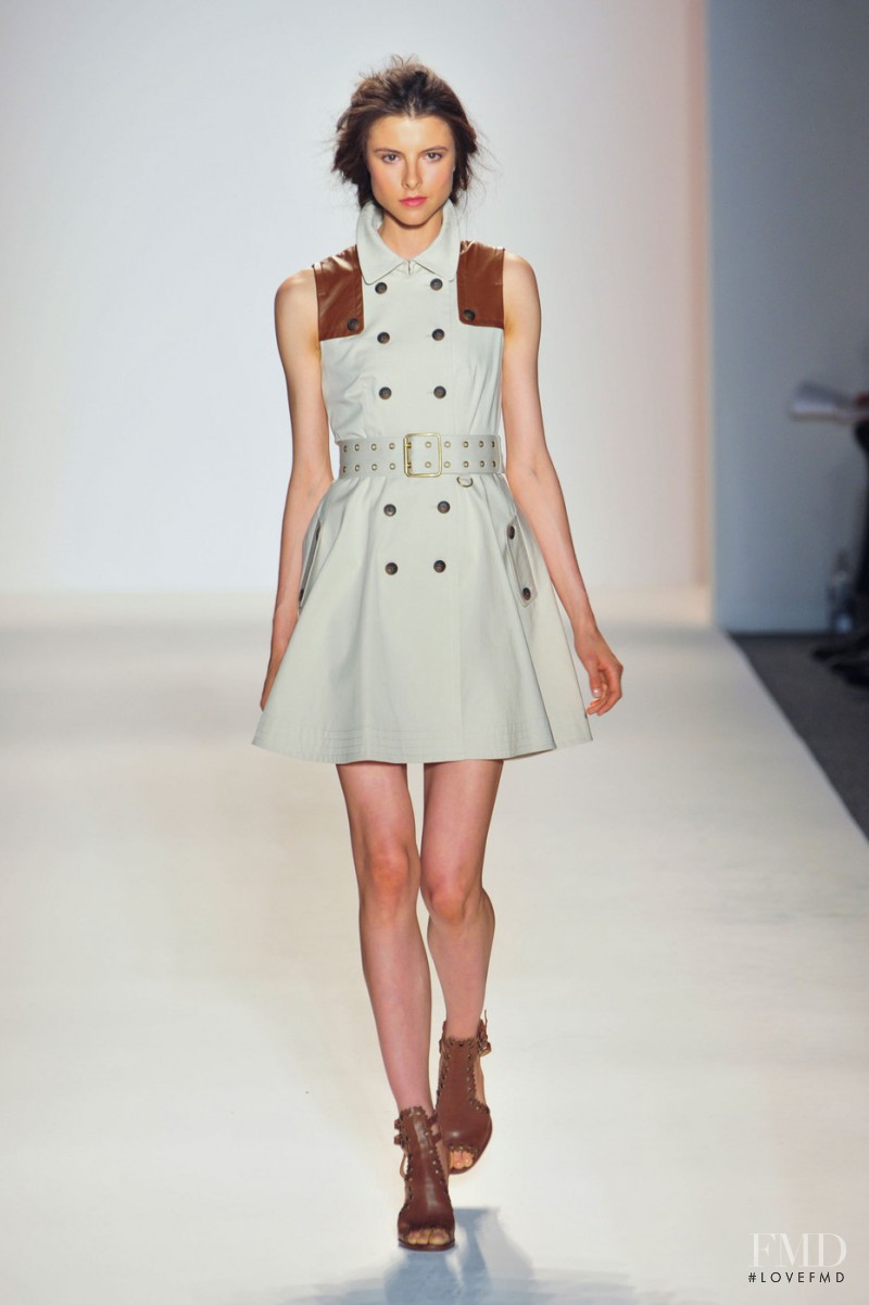 Isaac Lindsay featured in  the Rachel Zoe fashion show for Spring/Summer 2014
