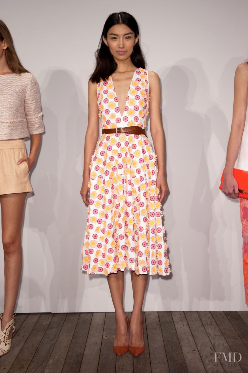 Meng Die Hou featured in  the J.Crew fashion show for Spring/Summer 2014