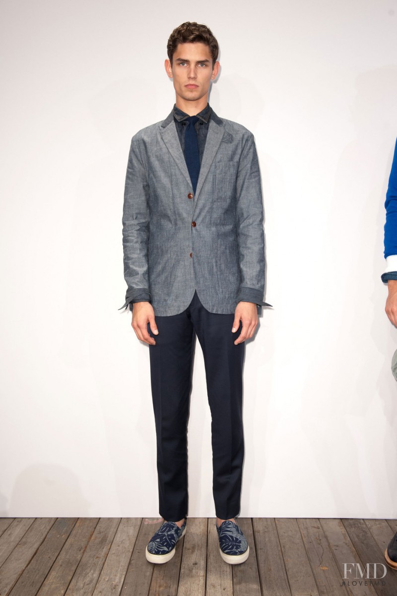 Arthur Gosse featured in  the J.Crew fashion show for Spring/Summer 2014