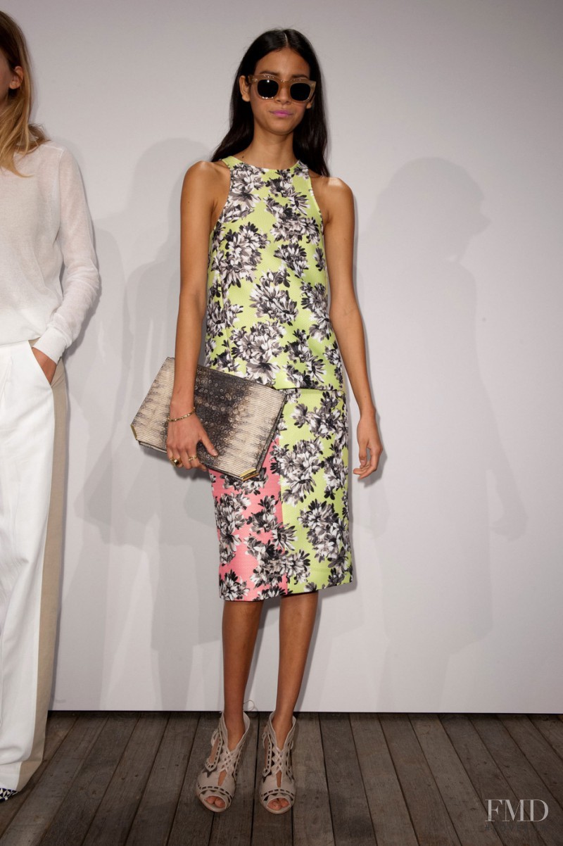 Juana Burga featured in  the J.Crew fashion show for Spring/Summer 2014