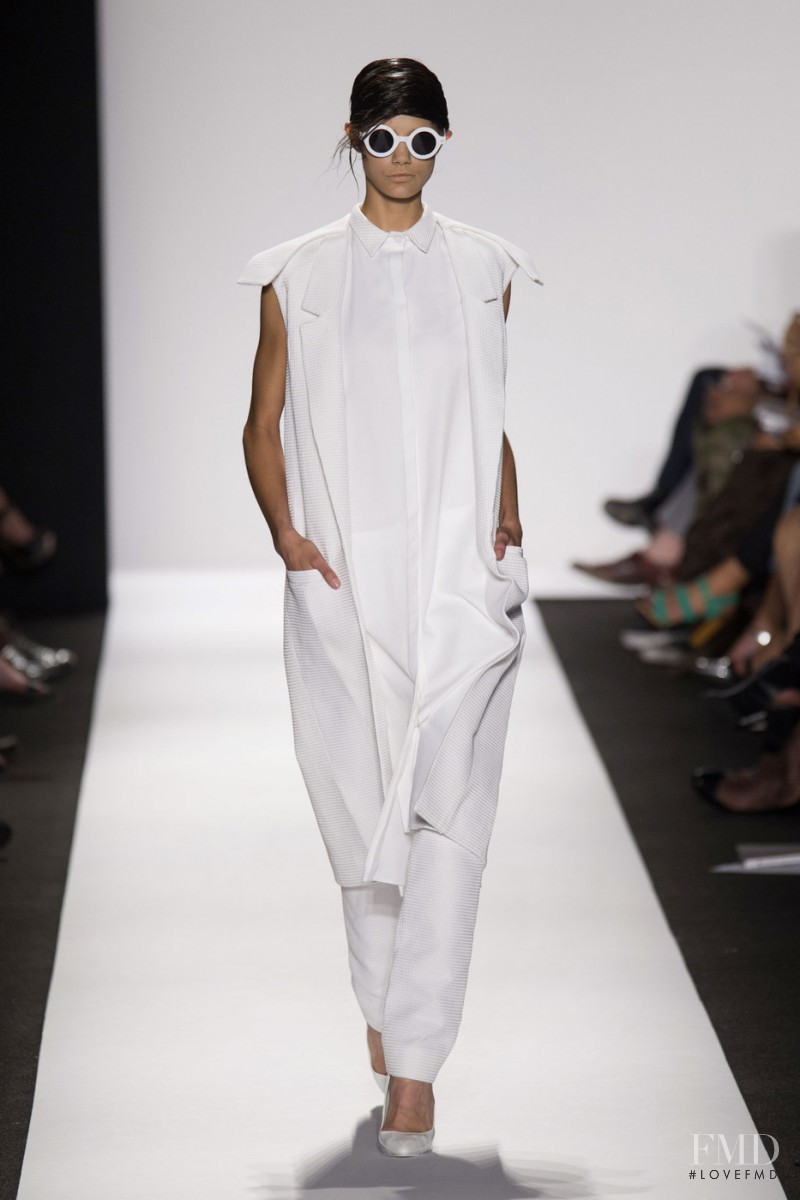 Anja Leuenberger featured in  the Academy of Arts University fashion show for Spring/Summer 2015