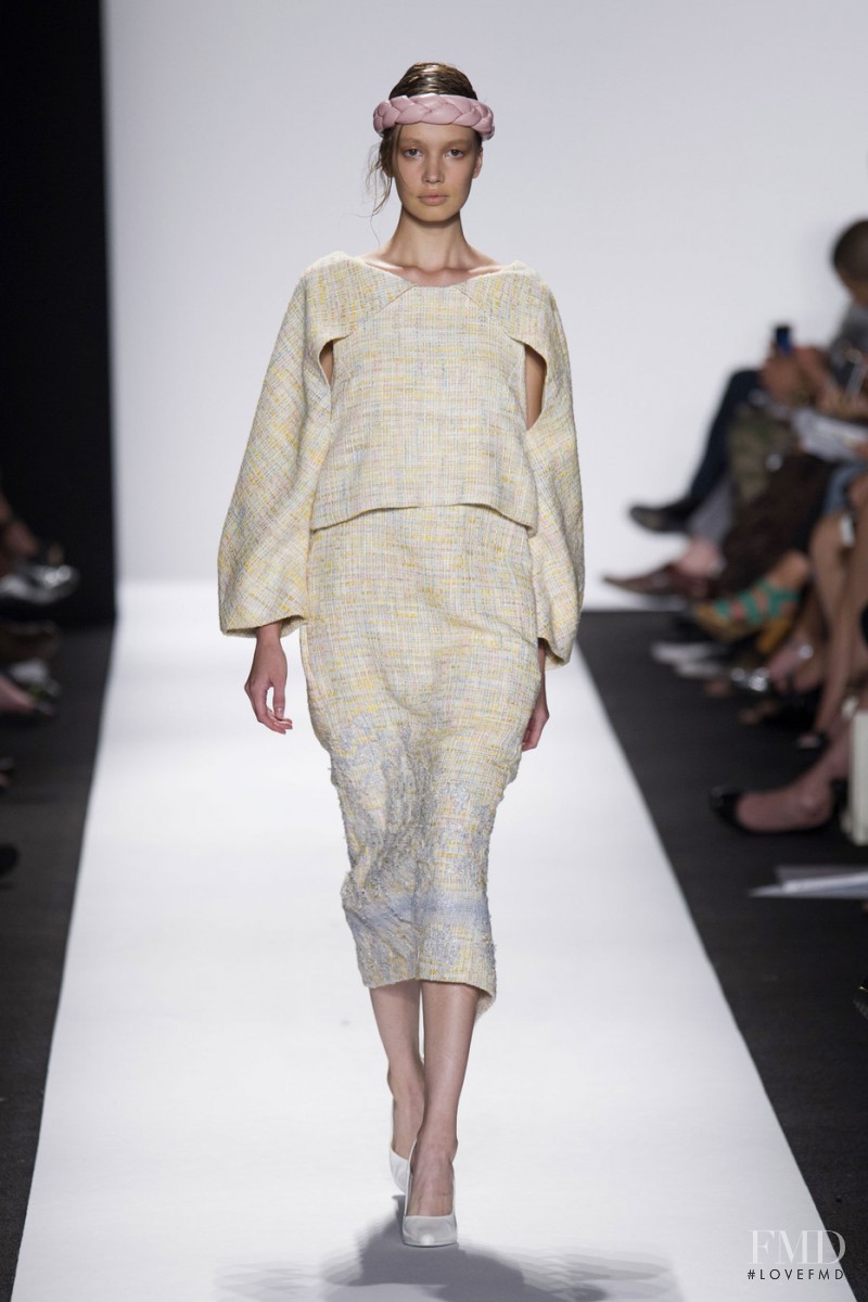Kid Plotnikova featured in  the Academy of Arts University fashion show for Spring/Summer 2015