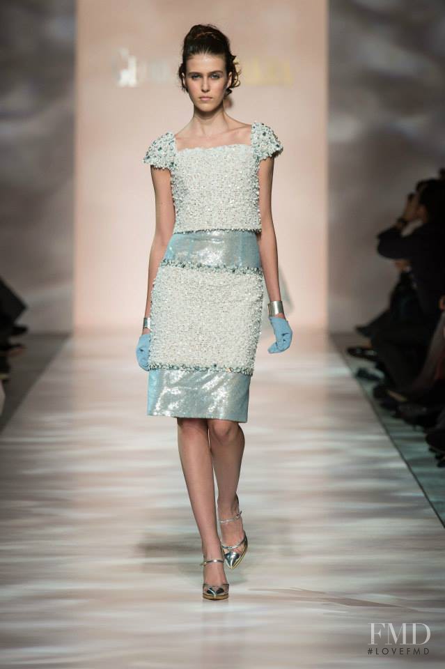 Anita Zet featured in  the Georges Chakra fashion show for Spring/Summer 2015