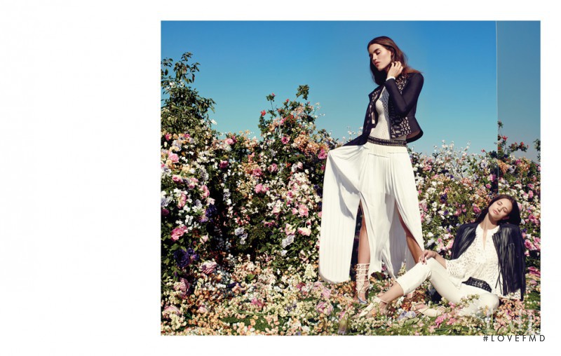 Anja Leuenberger featured in  the BCBG By Max Azria Bohemian Muse catalogue for Spring 2015