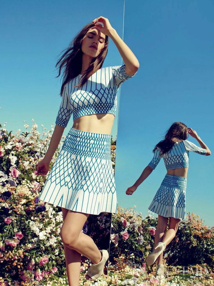 Anja Leuenberger featured in  the BCBG By Max Azria Bohemian Muse catalogue for Spring 2015