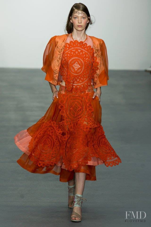 Bora Aksu fashion show for Spring/Summer 2016