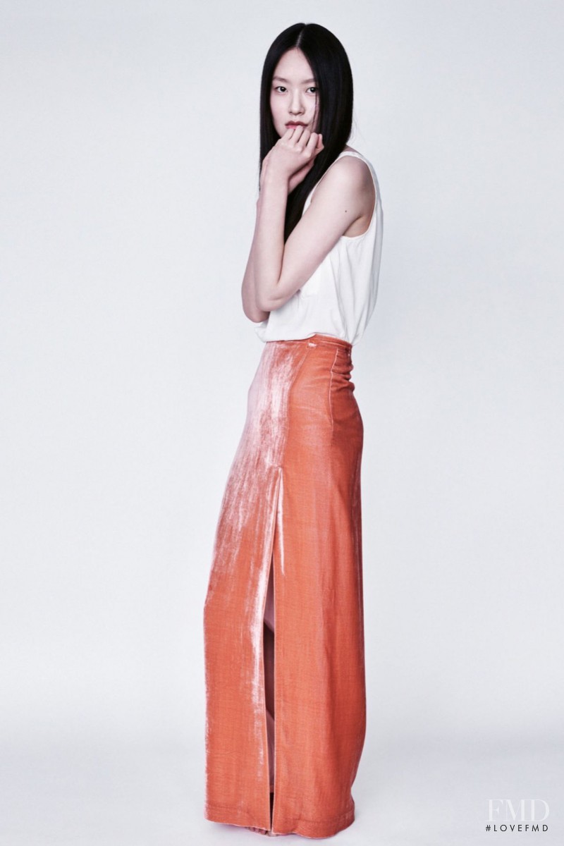 Pong Lee featured in  the Samuji lookbook for Resort 2016