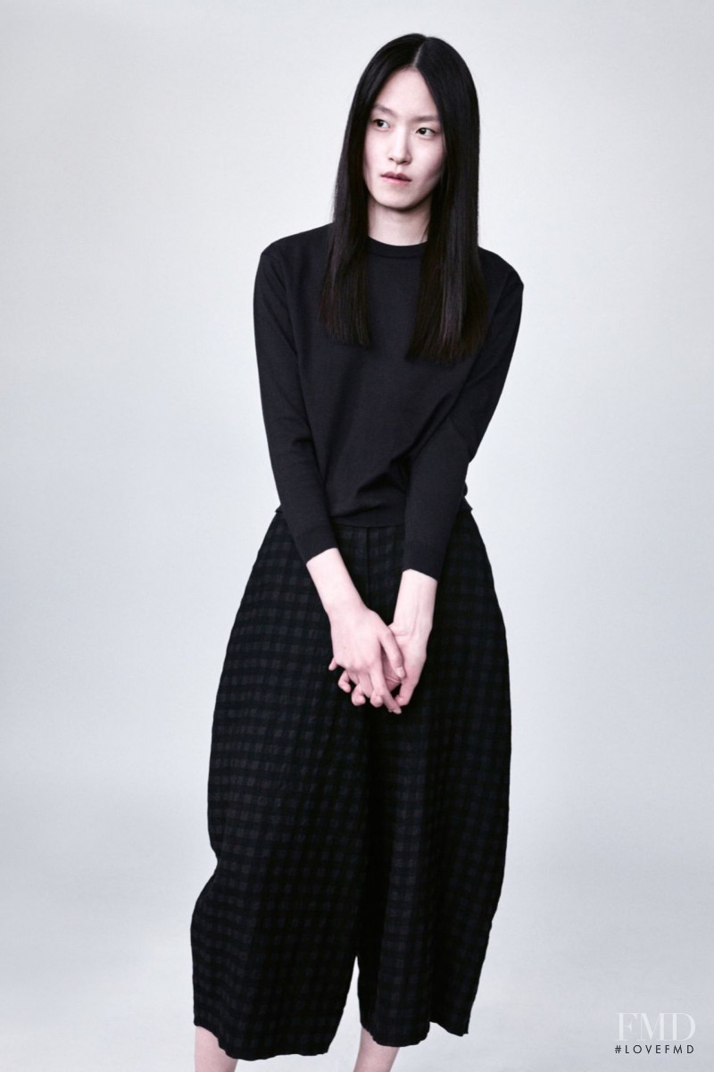 Pong Lee featured in  the Samuji lookbook for Resort 2016