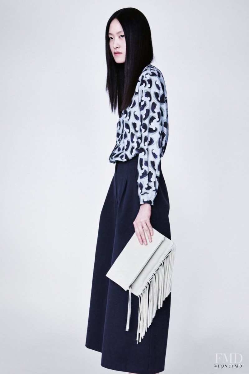 Pong Lee featured in  the Samuji lookbook for Resort 2016