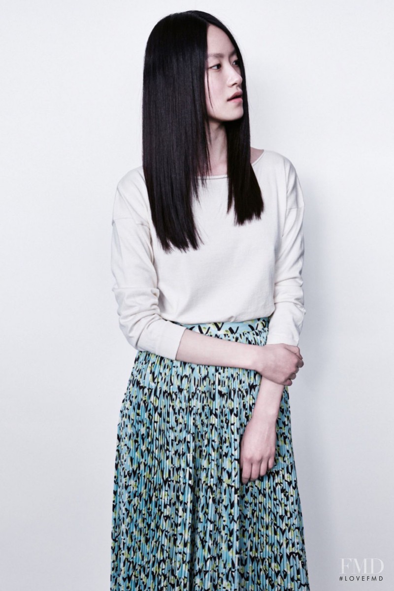 Pong Lee featured in  the Samuji lookbook for Resort 2016