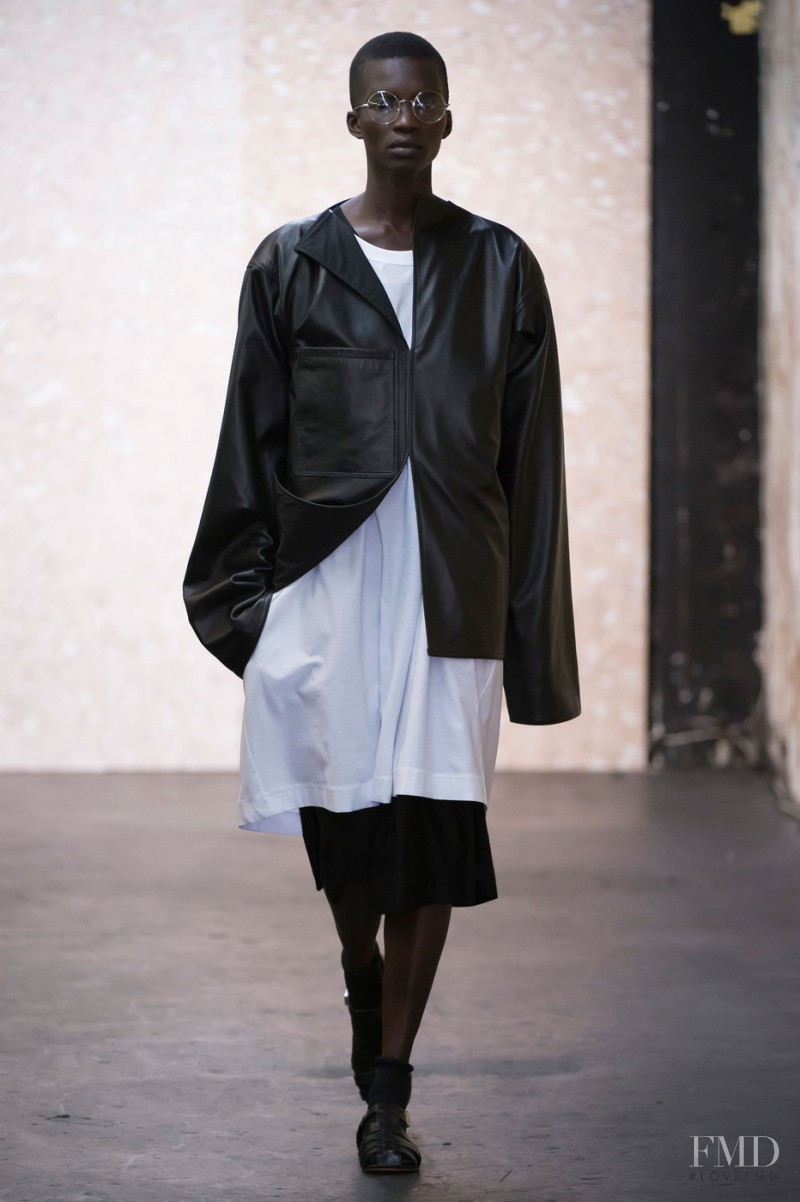 Achok Majak featured in  the Nehera fashion show for Spring/Summer 2016