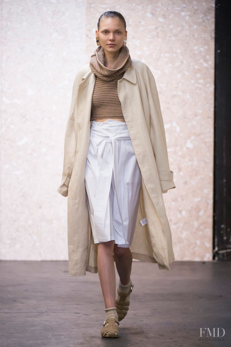 Maja Brodin featured in  the Nehera fashion show for Spring/Summer 2016