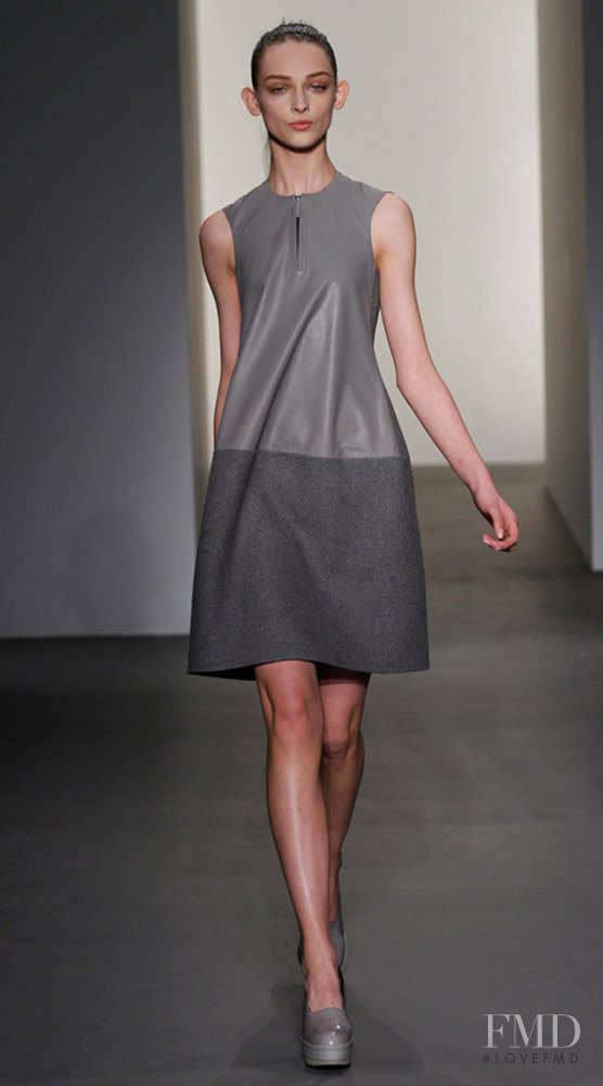 Daga Ziober featured in  the Calvin Klein 205W39NYC fashion show for Autumn/Winter 2011