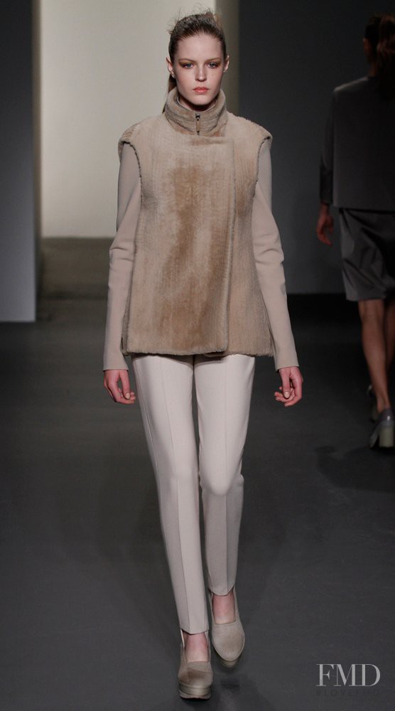 Linnea Regnander featured in  the Calvin Klein 205W39NYC fashion show for Autumn/Winter 2011