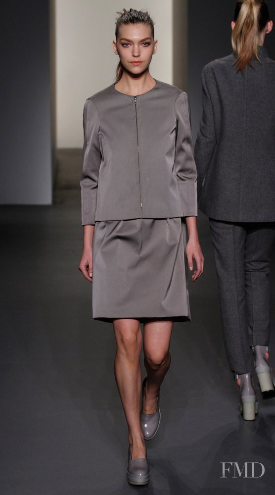 Arizona Muse featured in  the Calvin Klein 205W39NYC fashion show for Autumn/Winter 2011