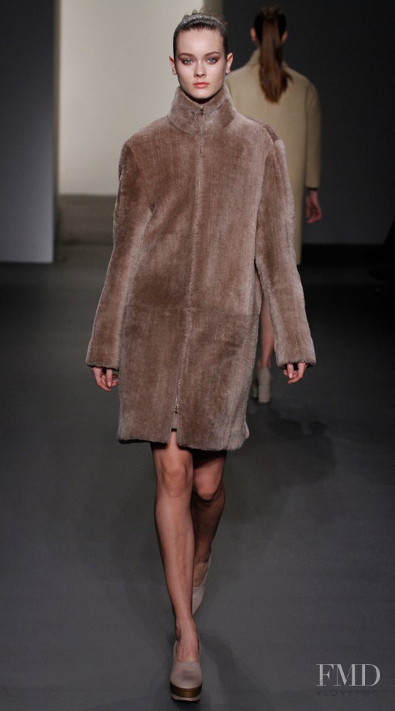 Monika Jagaciak featured in  the Calvin Klein 205W39NYC fashion show for Autumn/Winter 2011