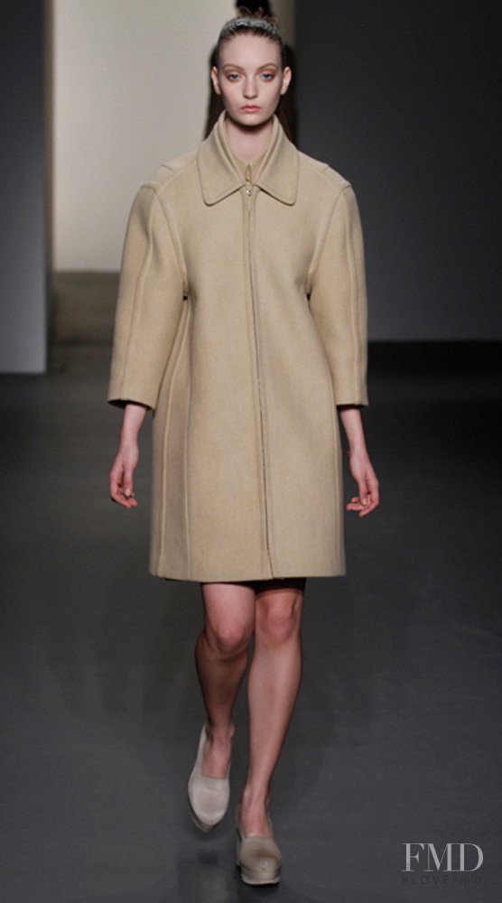 Codie Young featured in  the Calvin Klein 205W39NYC fashion show for Autumn/Winter 2011