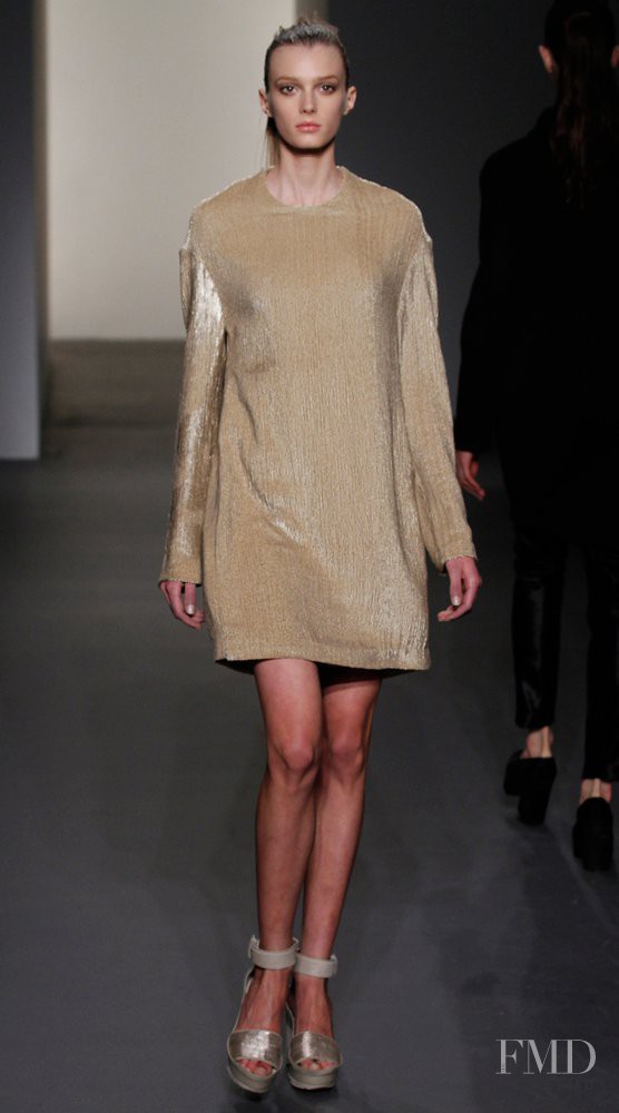 Sigrid Agren featured in  the Calvin Klein 205W39NYC fashion show for Autumn/Winter 2011