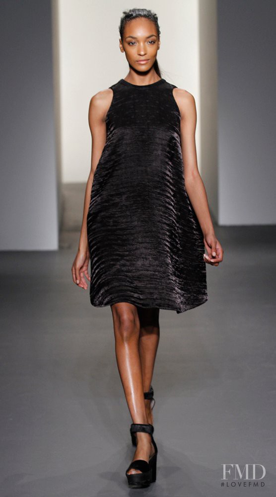 Jourdan Dunn featured in  the Calvin Klein 205W39NYC fashion show for Autumn/Winter 2011