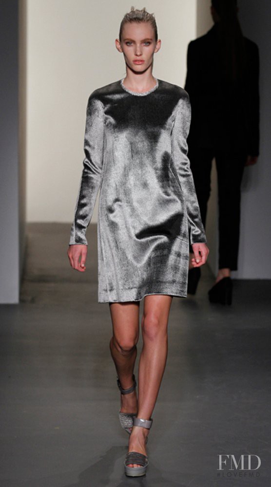 Emily Baker featured in  the Calvin Klein 205W39NYC fashion show for Autumn/Winter 2011
