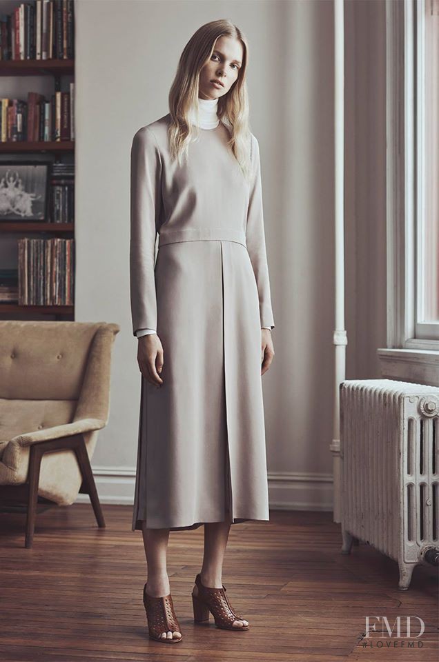 Lina Berg featured in  the Club Monaco advertisement for Autumn/Winter 2015