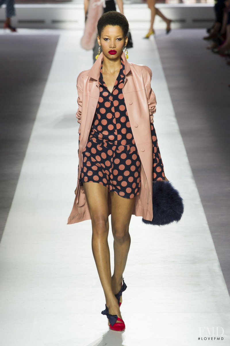 Lineisy Montero featured in  the Topshop fashion show for Spring/Summer 2016