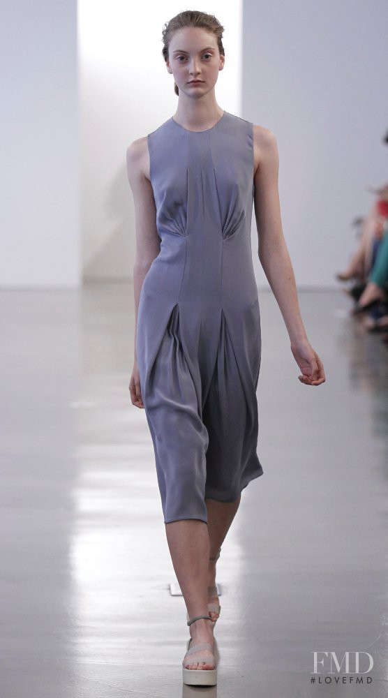 Codie Young featured in  the Calvin Klein 205W39NYC fashion show for Resort 2012