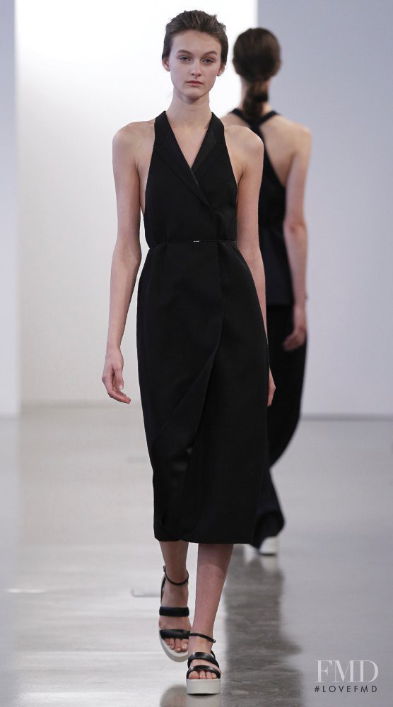 Andie Arthur featured in  the Calvin Klein 205W39NYC fashion show for Resort 2012