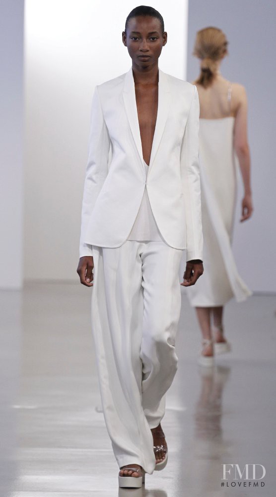 Shena Moulton featured in  the Calvin Klein 205W39NYC fashion show for Resort 2012