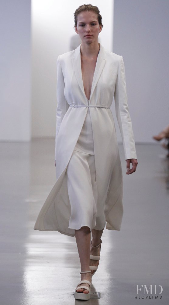 Marique Schimmel featured in  the Calvin Klein 205W39NYC fashion show for Resort 2012