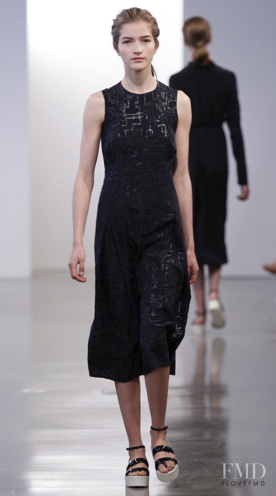 Lydia Carron featured in  the Calvin Klein 205W39NYC fashion show for Resort 2012