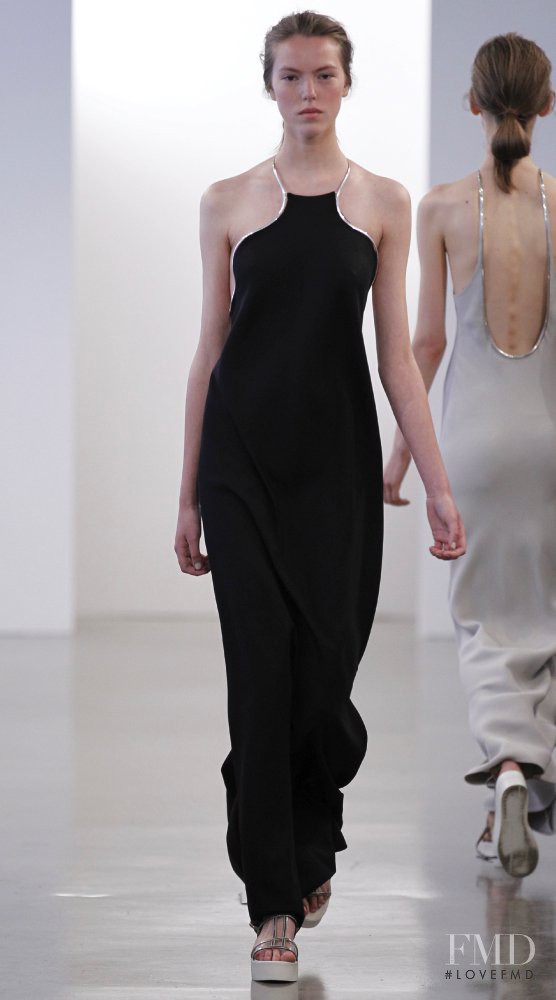 Josefien Rodermans featured in  the Calvin Klein 205W39NYC fashion show for Resort 2012