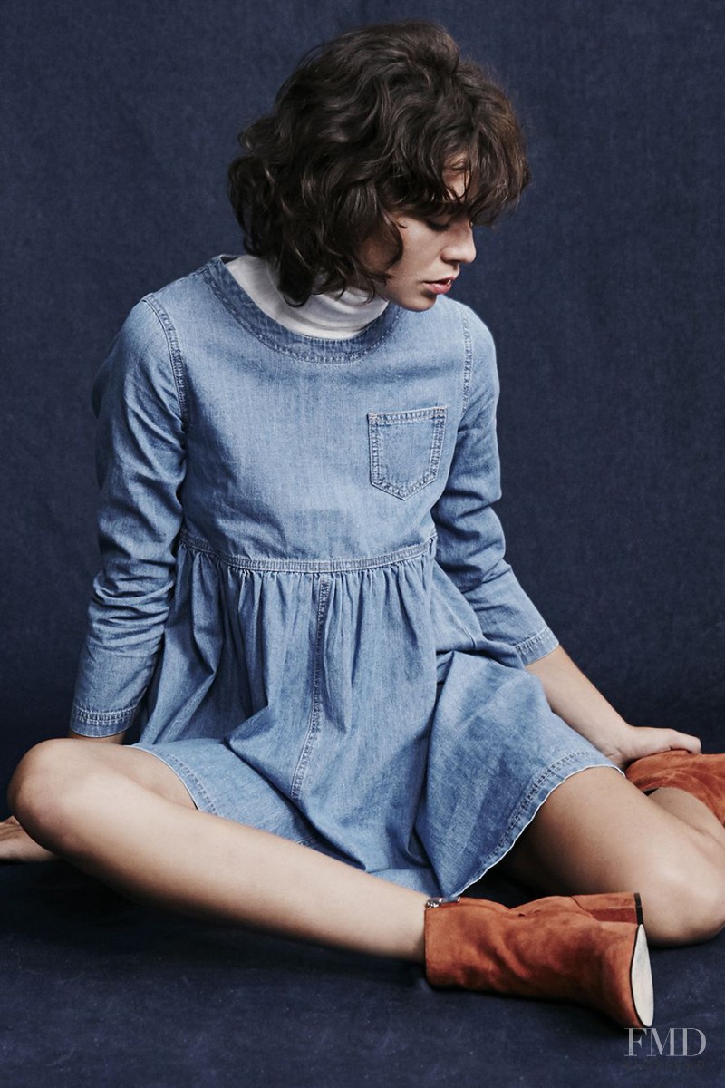 Steffy Argelich featured in  the Urban Outfitters lookbook for Autumn/Winter 2015