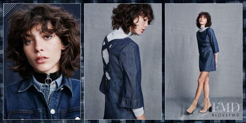 Steffy Argelich featured in  the Urban Outfitters lookbook for Autumn/Winter 2015