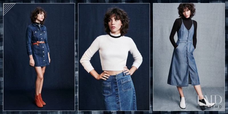 Steffy Argelich featured in  the Urban Outfitters lookbook for Autumn/Winter 2015