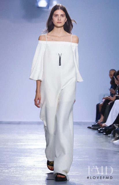 Kim Valerie Jaspers featured in  the Ellery fashion show for Spring/Summer 2016