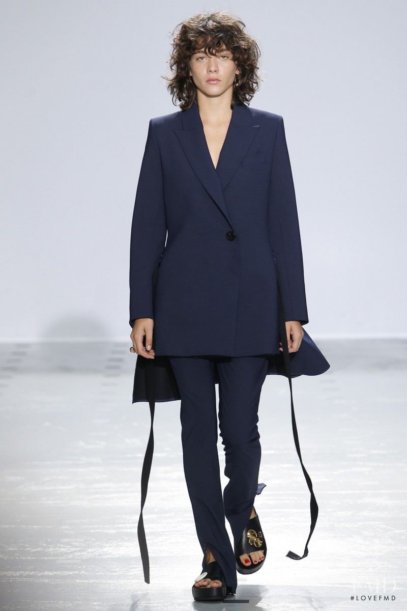 Steffy Argelich featured in  the Ellery fashion show for Spring/Summer 2016