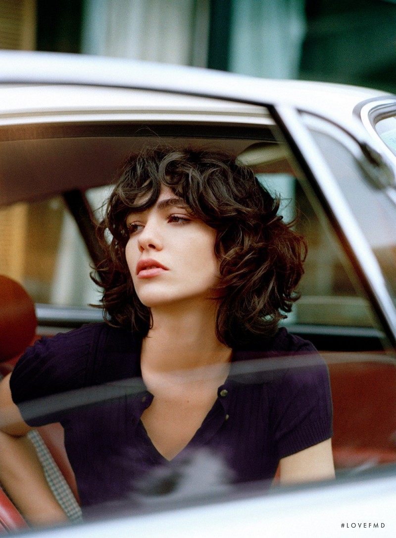 Steffy Argelich featured in  the Mango Premium fashion show for Fall 2015