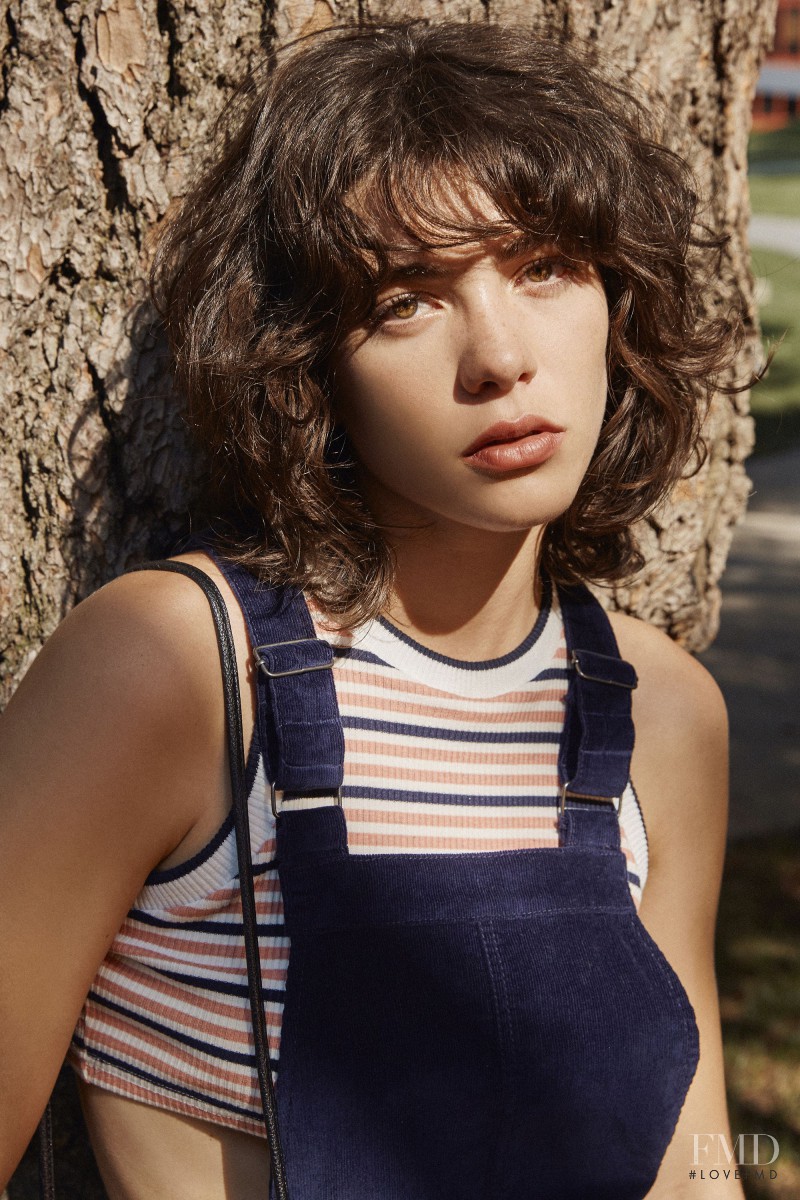 Steffy Argelich featured in  the Urban Outfitters lookbook for Summer 2015