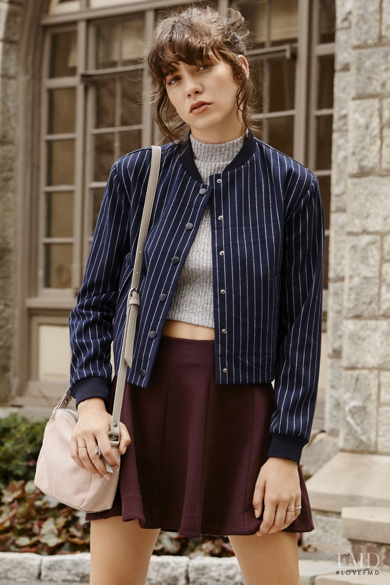 Steffy Argelich featured in  the Urban Outfitters lookbook for Summer 2015
