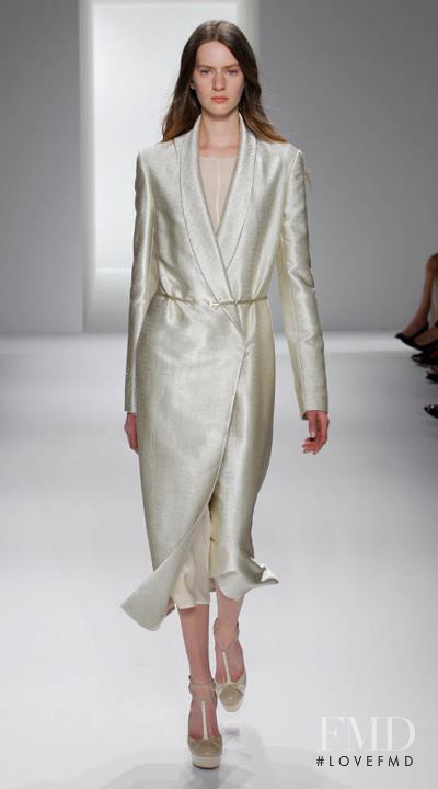 Carla Gebhart featured in  the Calvin Klein 205W39NYC fashion show for Spring/Summer 2012