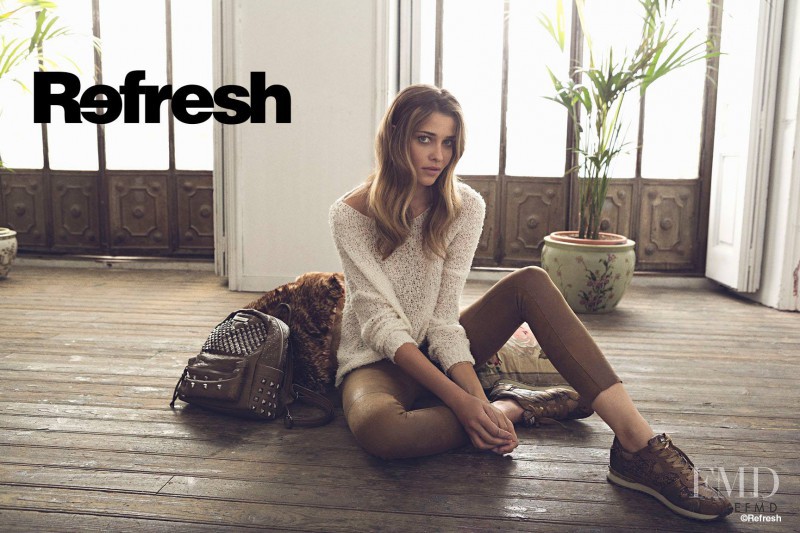 Ana Beatriz Barros featured in  the Refresh advertisement for Autumn/Winter 2015