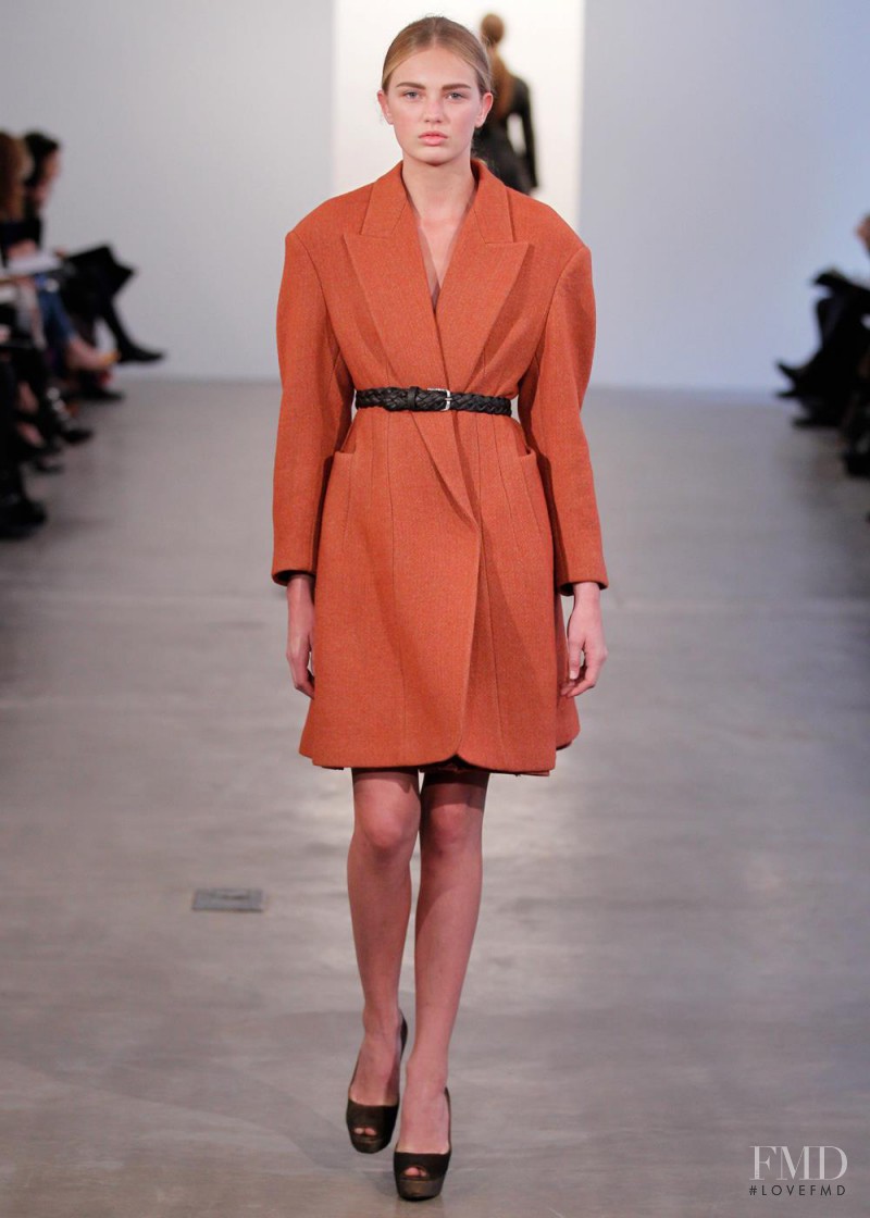 Romee Strijd featured in  the Calvin Klein 205W39NYC fashion show for Pre-Fall 2012