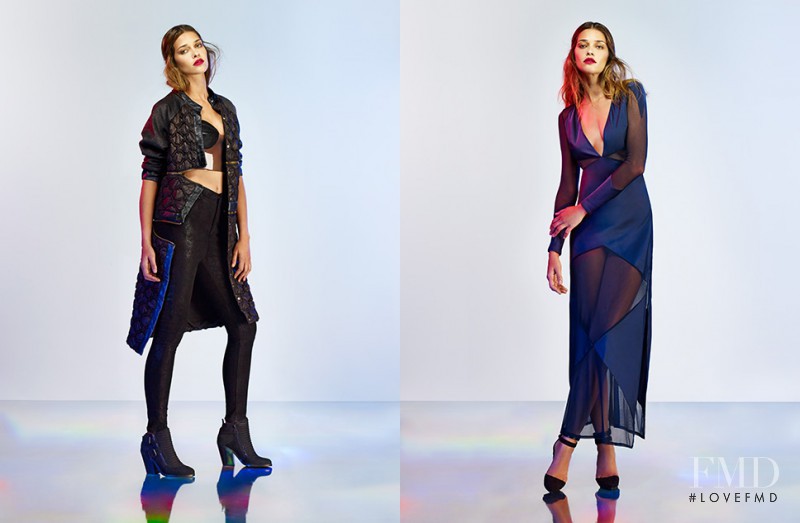 Ana Beatriz Barros featured in  the Nasty Gal catalogue for Autumn/Winter 2015