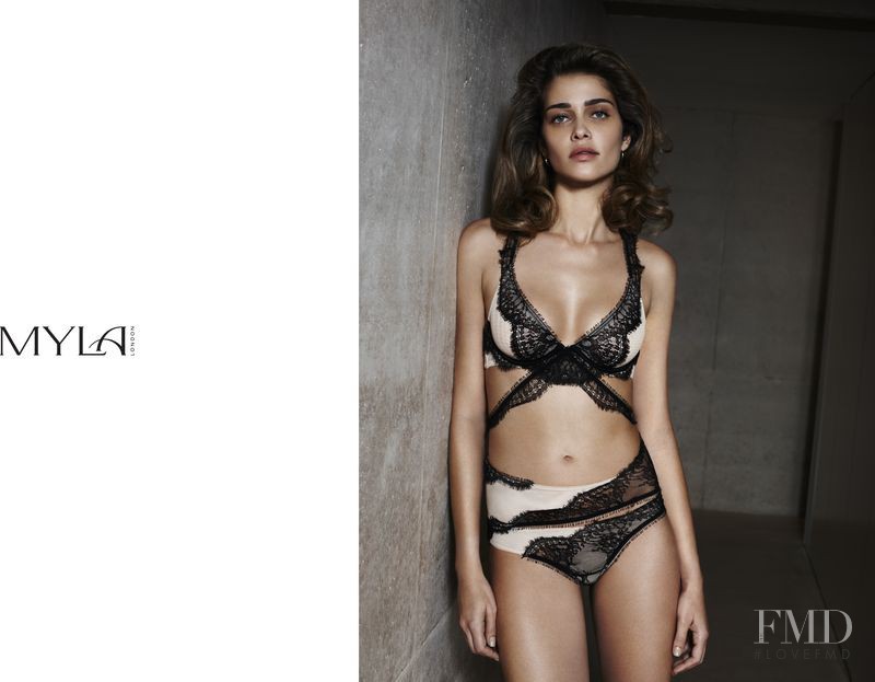 Ana Beatriz Barros featured in  the Myla advertisement for Spring/Summer 2014