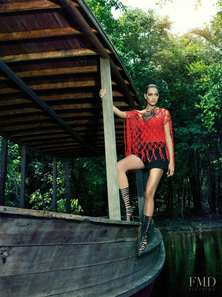 Ana Beatriz Barros featured in  the Dimy advertisement for Autumn/Winter 2014