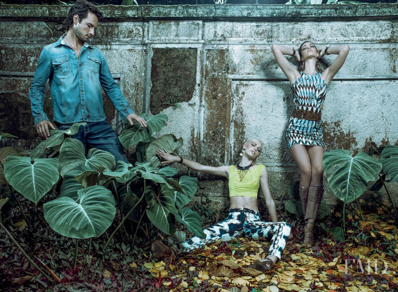 Aline Weber featured in  the Osmoze advertisement for Autumn/Winter 2014
