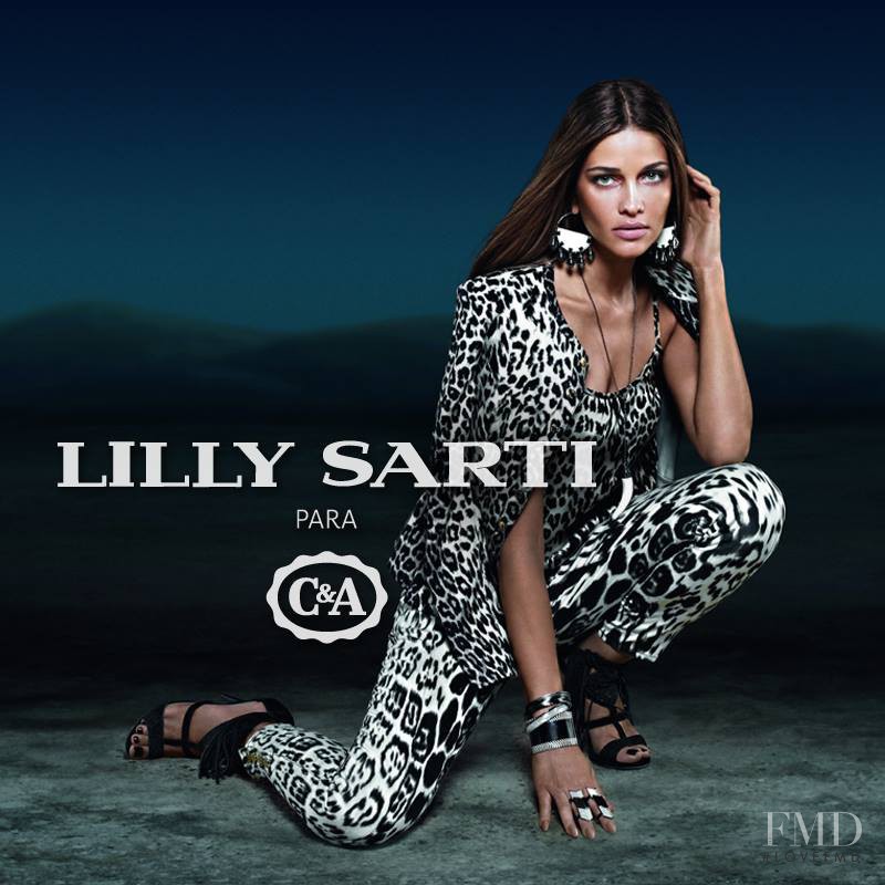 Ana Beatriz Barros featured in  the C&A Lilly Sarti advertisement for Autumn/Winter 2014
