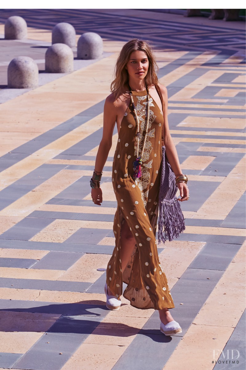 Ana Beatriz Barros featured in  the Free People Peruvian Trek lookbook for Summer 2015